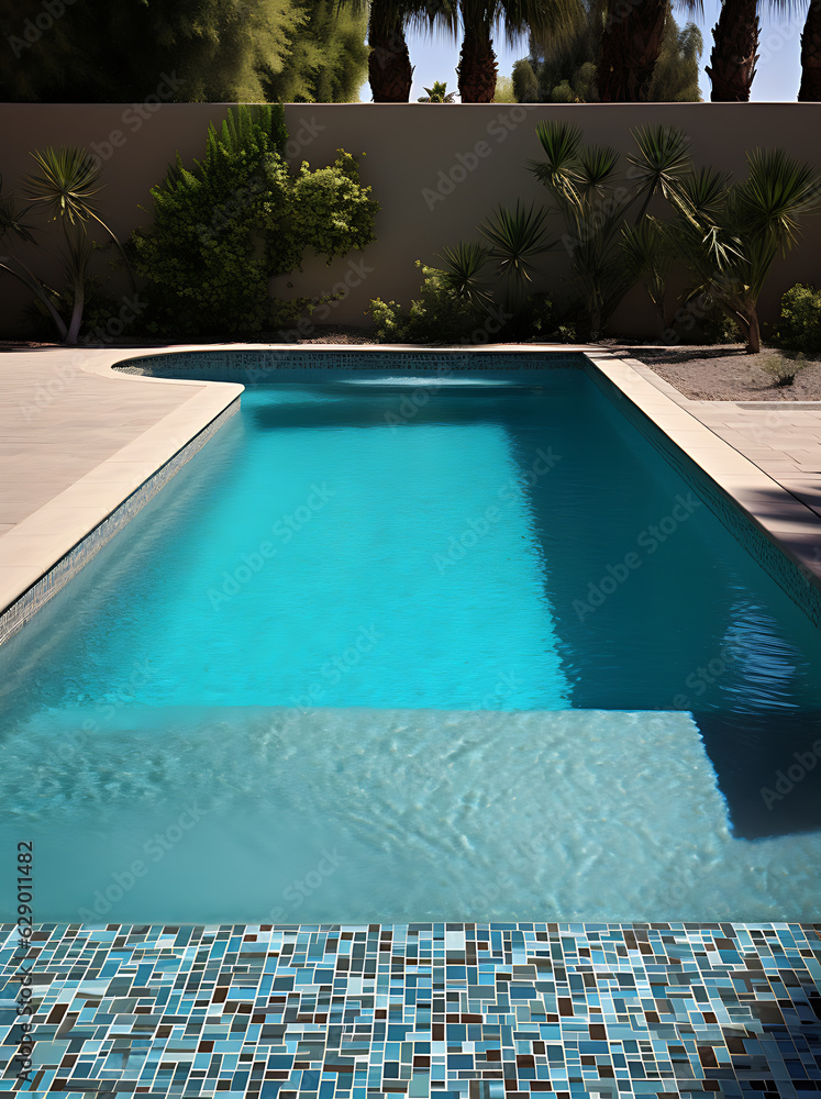 Obraz premium swimming pool in hotel