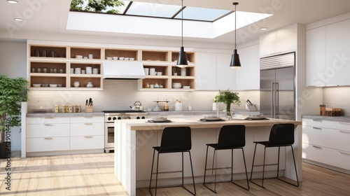 Kitchen in new luxury home