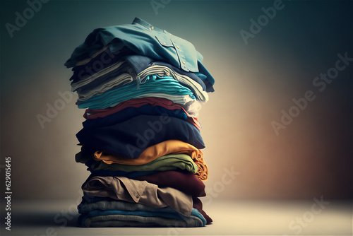a pile of clothes