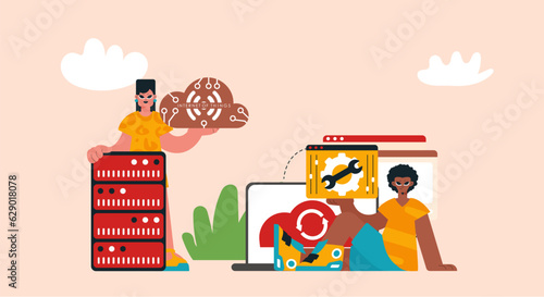 Representation of the IOT Modify and Back Bunch, Locks in Strong Organize and Supporting Creative Headways for a More sharp Future.