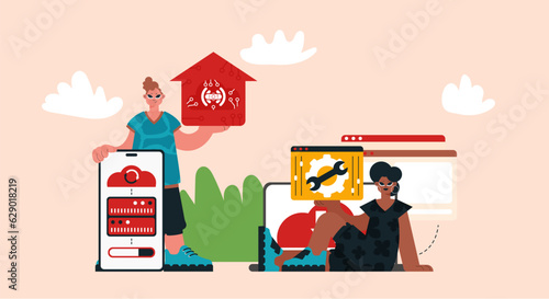 Representation of the IOT Alter and Back Bunch, Locks in Strong Organize and Supporting Inventive Headways for a More sharp Future.
