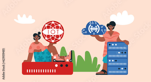 Representation of the IOT Alter and Back Bunch, Locks in Strong Organize and Supporting Innovative Headways for a More sharp Future.
