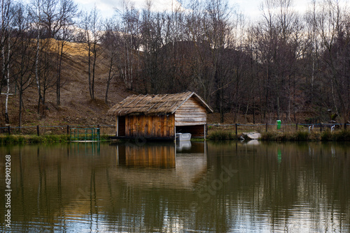 old house on the lake