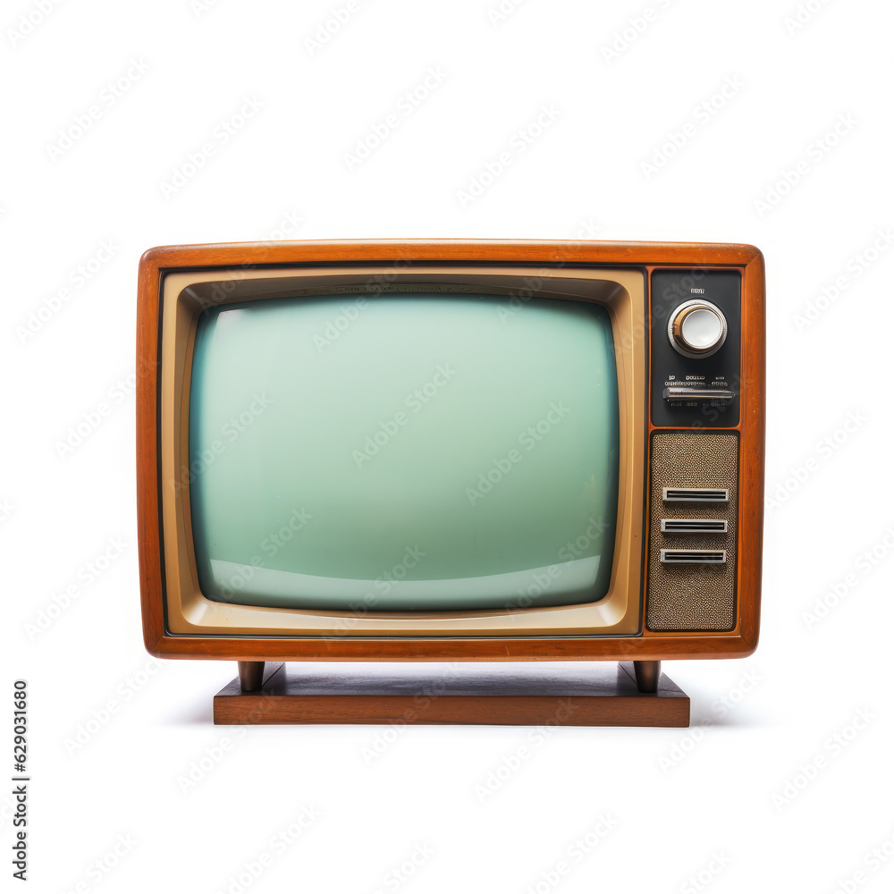 old tv set	