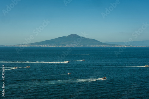 Mt Vesuvius on a hot summer day © Tung