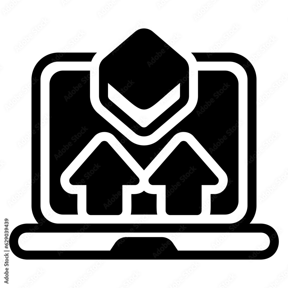  Deployment glyph icon