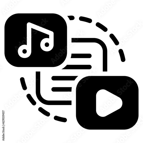  Content glyph icon