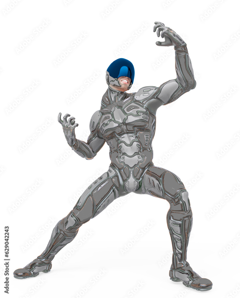 mega soldier is ready to the action mega soldier is ready to the action
