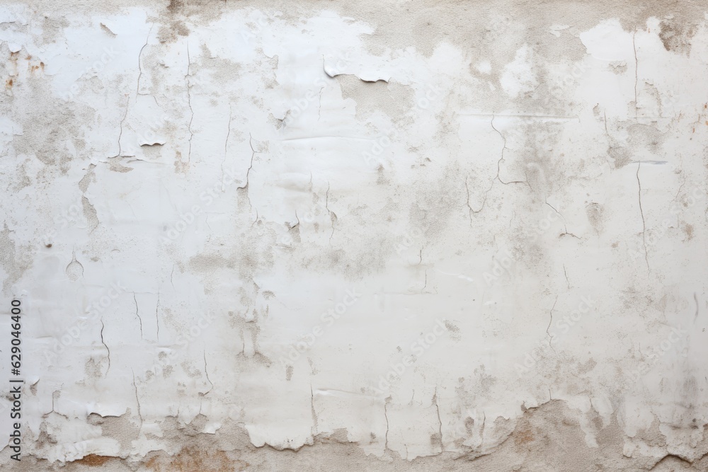 texture of an old white wall. or generative