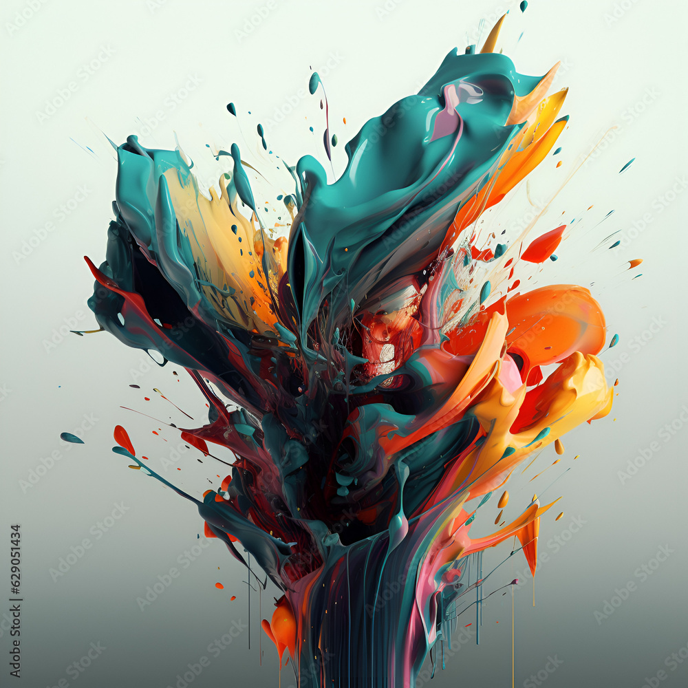 abstract colorful background illustration