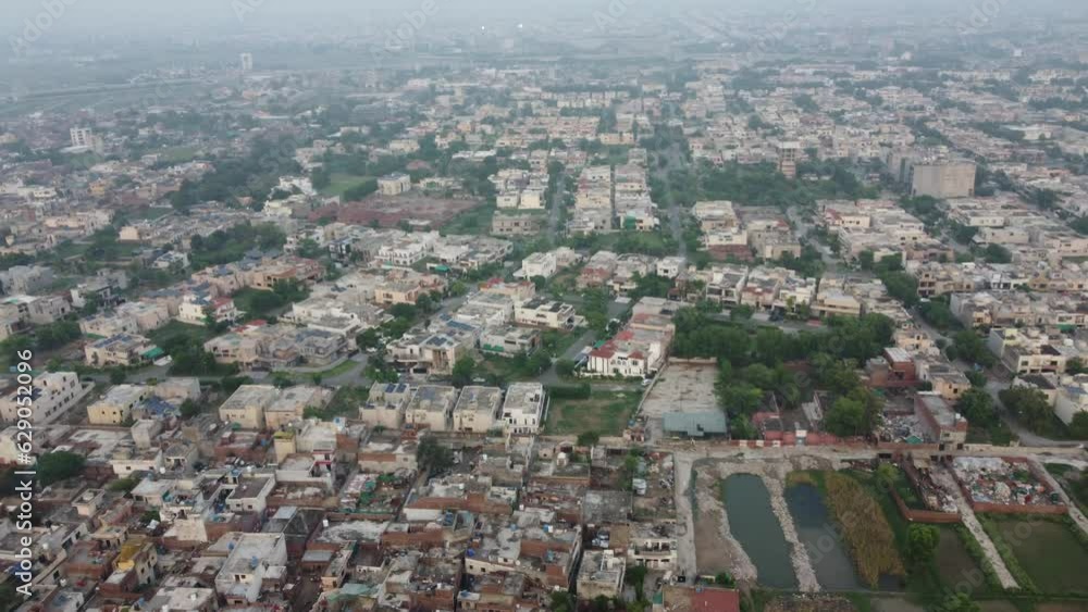 High angle view of city High angle view of city