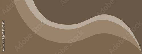 Minimalist modern art abstract vector background in light brown colors.