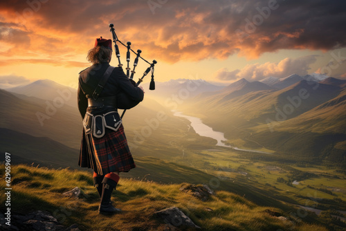 Canvas Print Melodies of the Highlands