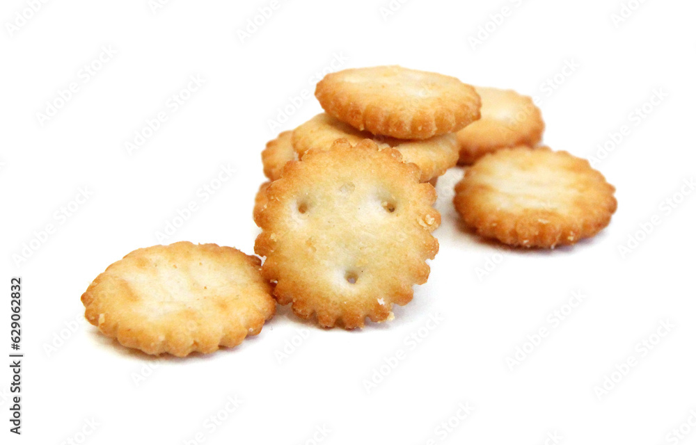 Cookies isolated on white background Cookies isolated on white background
