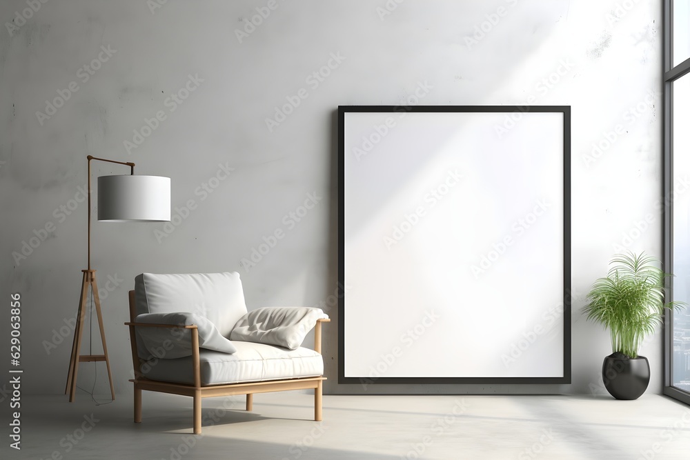 Modern Gallery Wall, generative, ai Modern Gallery Wall, generative, ai