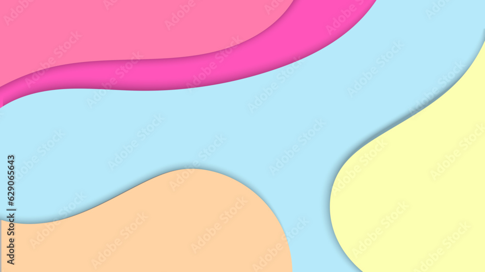 Abstract fluid modern coloured shapes on background. Abstract fluid modern coloured shapes on background.