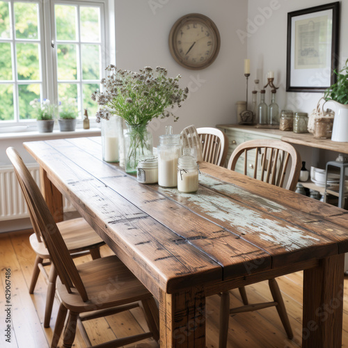 farmhouse dining table