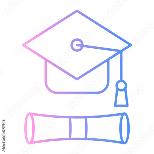 graduation icon