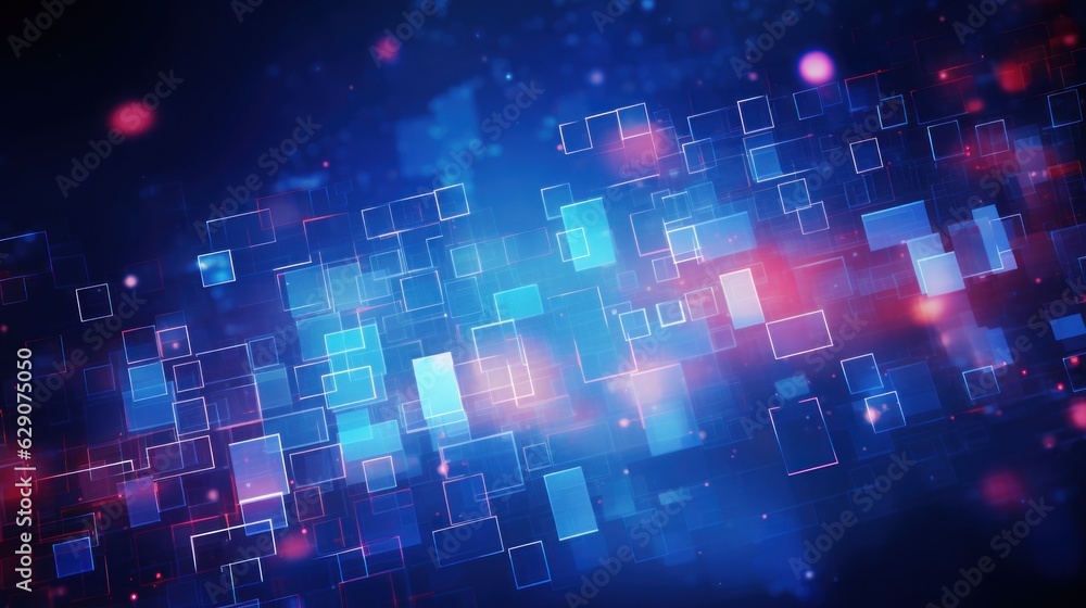 Fototapeta premium Technology Abstract Background