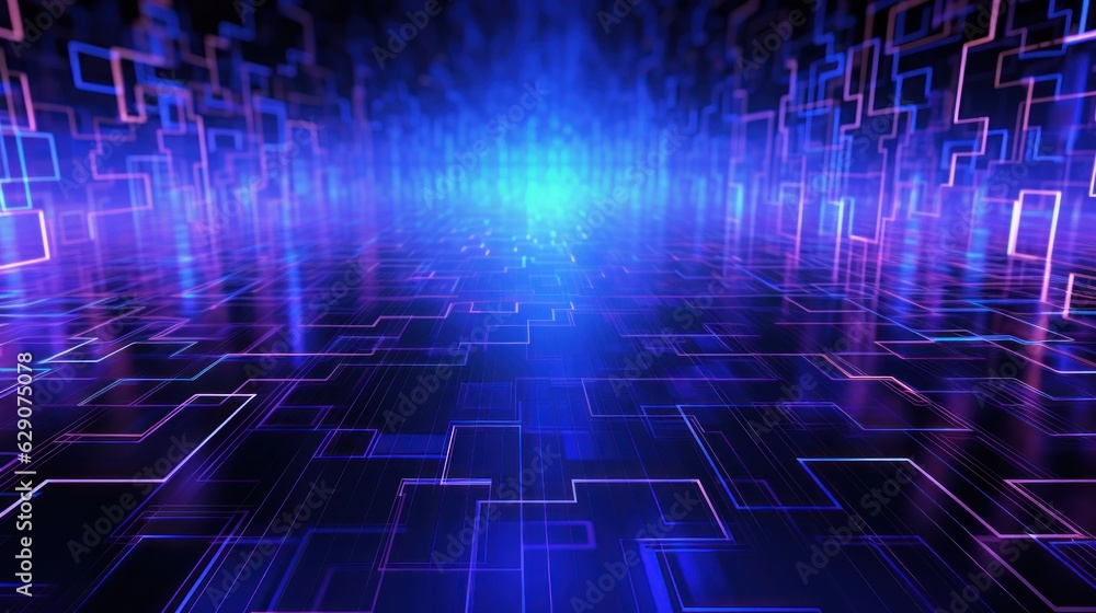 Obraz premium Technology Abstract Background