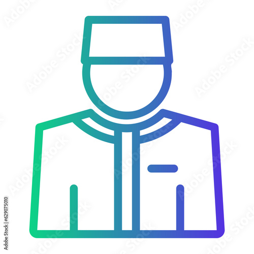 muslim man icon
