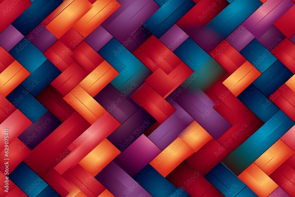 Seamless Pixel Pattern Created with Generative AI Seamless Pixel Pattern Created with Generative AI