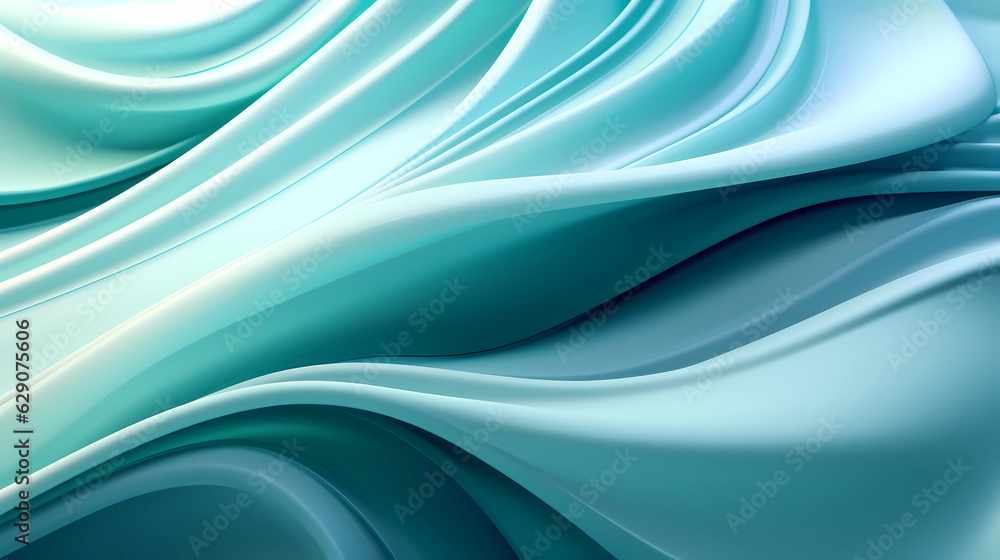 Abstract Background fluid Smooth Gradients green blue