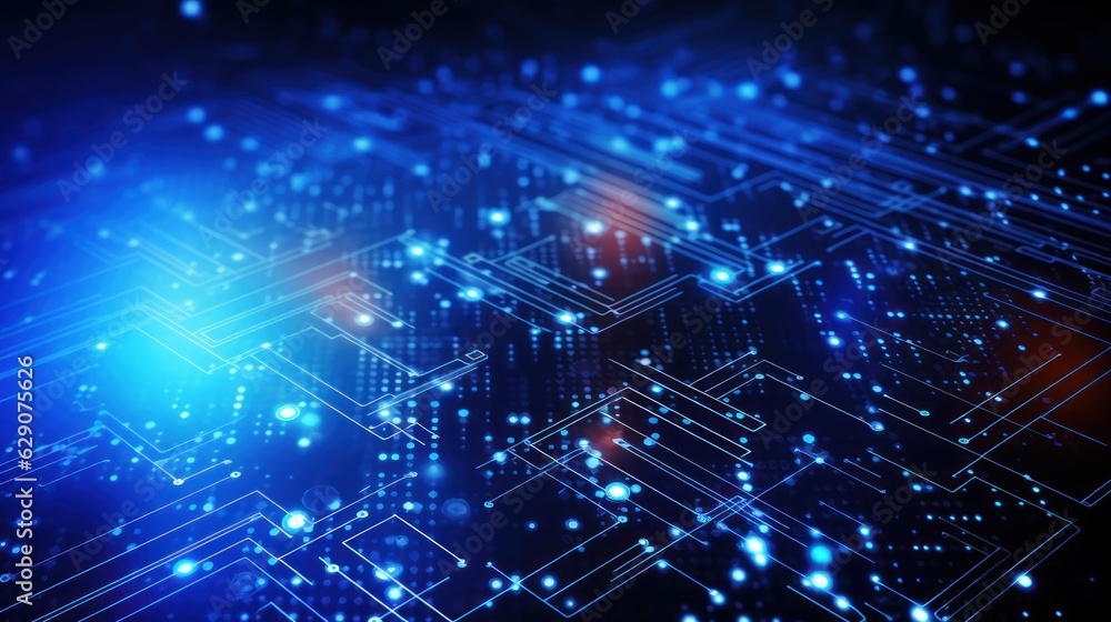 Obraz premium Technology Abstract Background