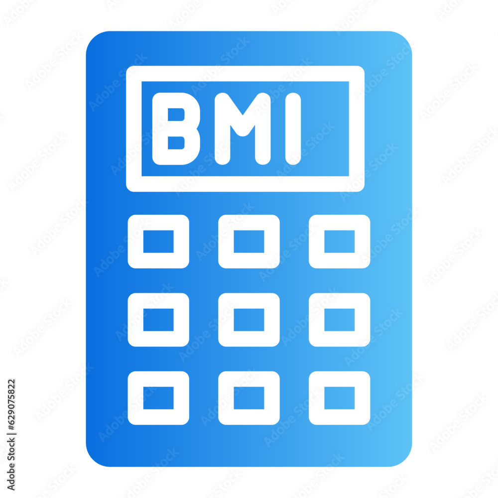 bmi gradient icon bmi gradient icon