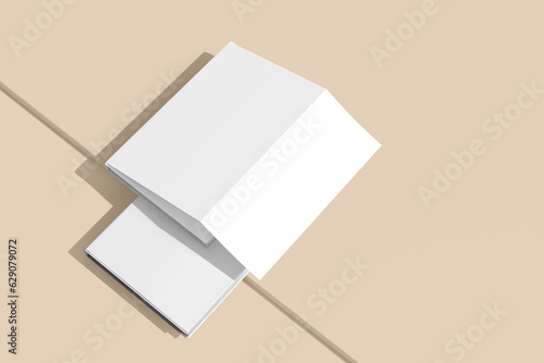  Dust With Jacket Mockup blank