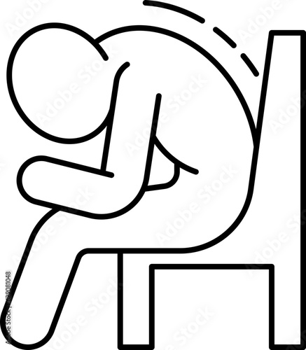 sedentary  icon