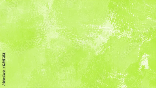 Abstract green watercolor background.Hand painted watercolor. vector