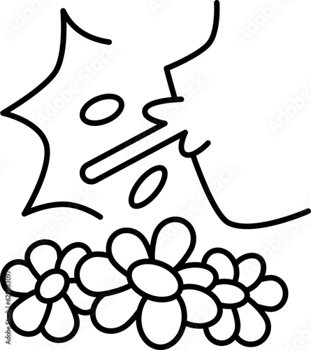 sneezing  icon
