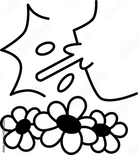 sneezing  icon
