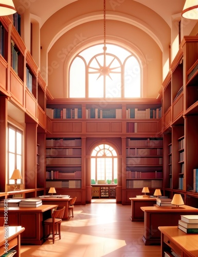 interior of a library building © Sagar