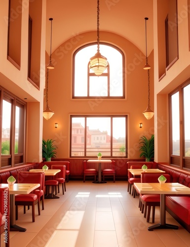 interior of a restaurant