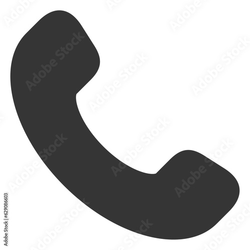 phone icon 電話アイコン 塗り