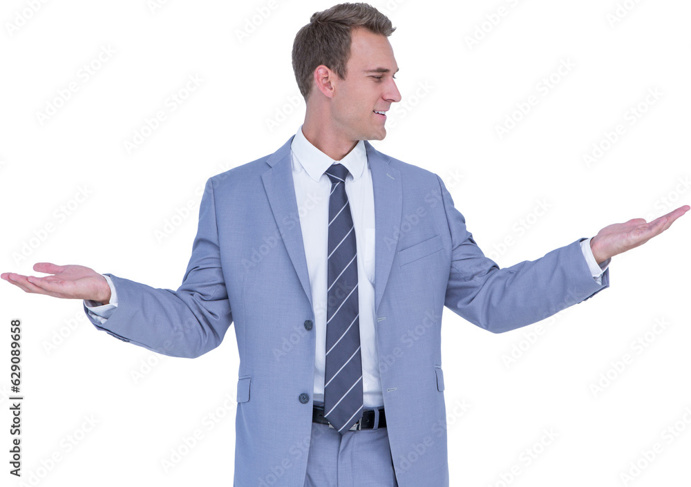 Digital png photo of caucasian man on transparent background Digital png photo of caucasian man on transparent background