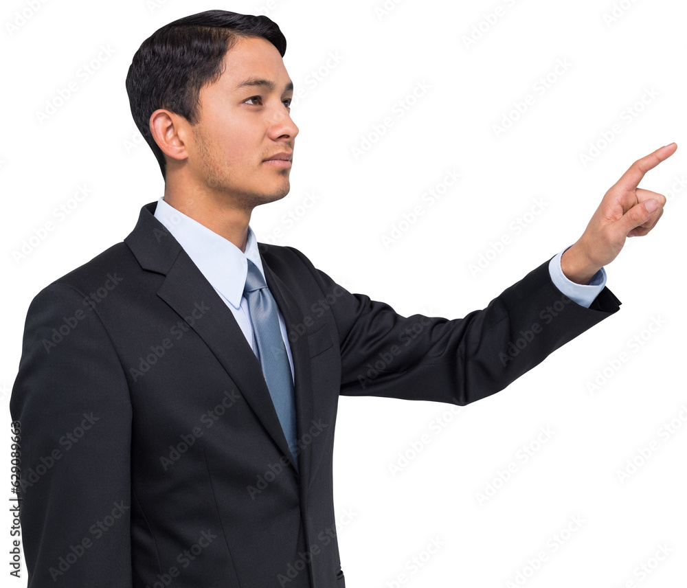 Digital png photo of biracial man on transparent background Digital png photo of biracial man on transparent background