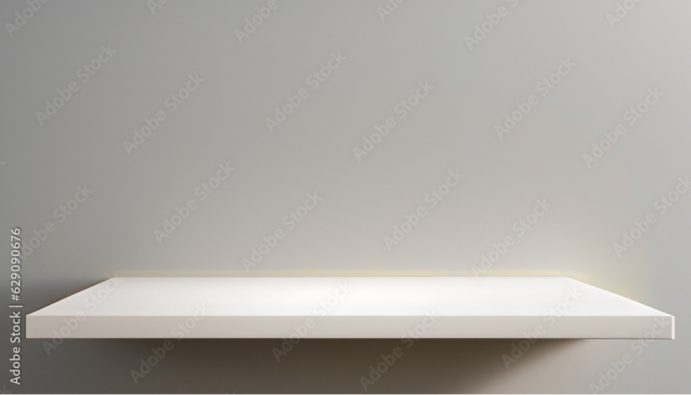 empty shelf on a wall, White empty shelf on a light gray wall, Universal minimalistic background for product presentation,wallpaper. Png, Ai Generate empty shelf on a wall, White empty shelf on a light gray wall, Universal minimalistic background for product presentation,wallpaper. Png, Ai Generate