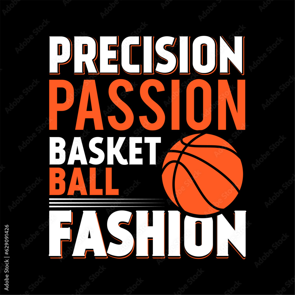 Basketball t-shirt design. tee shirt with basketball hoop and ball. Sport apparel print. Vector illustration. t-shirt for shirt, print, concept stamp or tee. athletic sport typography.