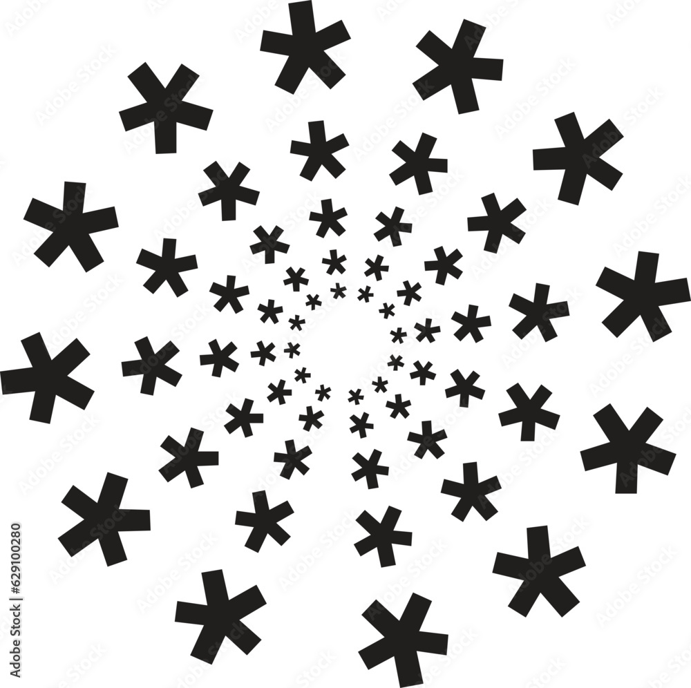 Obraz premium black and white icons