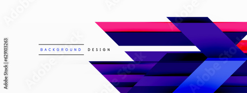 Visually striking background design featuring dynamic geometric lines and arrows. This captivating composition combines movement and precision, creating an engaging and visually appealing graphic