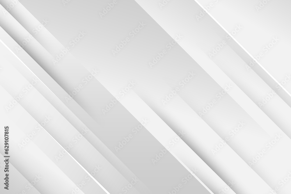 Obraz premium Gray and white diagonal line background