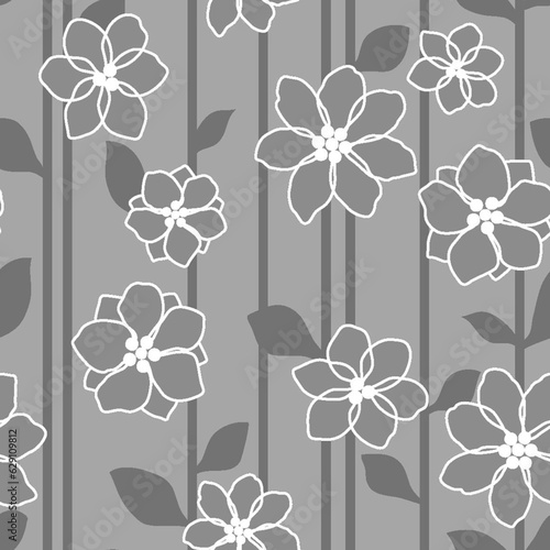 background, pattern, design, white, cute, vector, cartoon, animal, nature, blue, texture, textile, fabric, illustration, leaf, ornament, print, spring, summer, blossom, backdrop, colorful, art