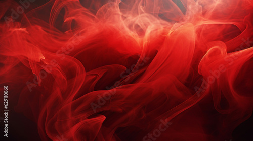 a mesmerizing red smoke background