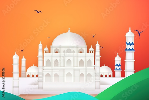 Happy India Independence & Republic Day Concept. Independence & Republic Day Background. Independence & Republic Day Theme. Generative Ai © Rarity Asset Club