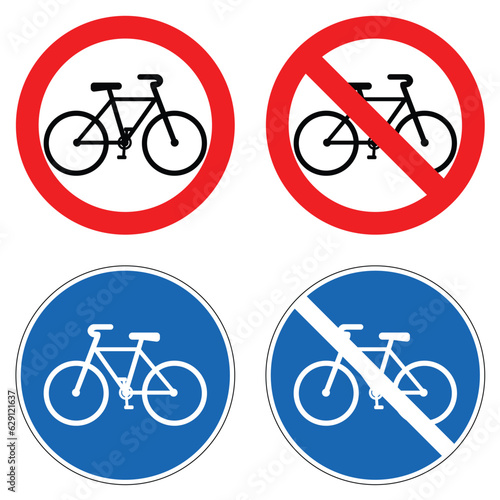 No bicycle parking sign bike parking sign