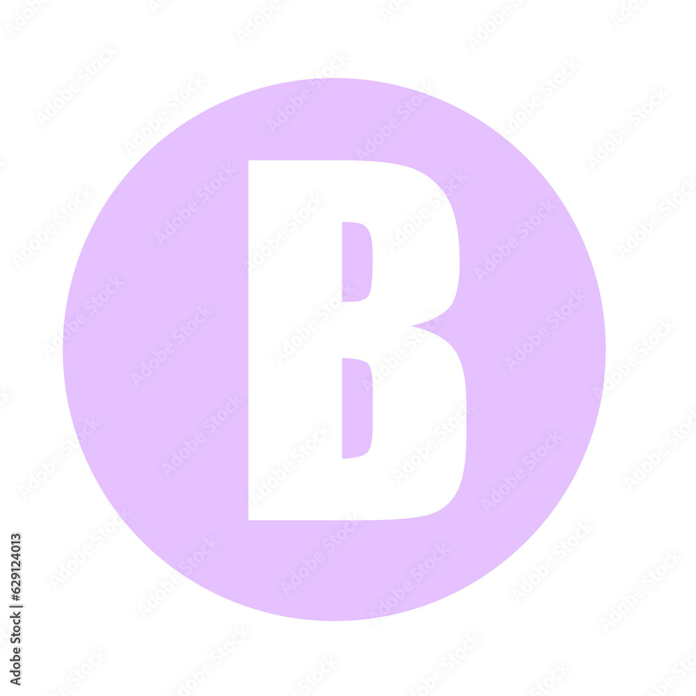 B