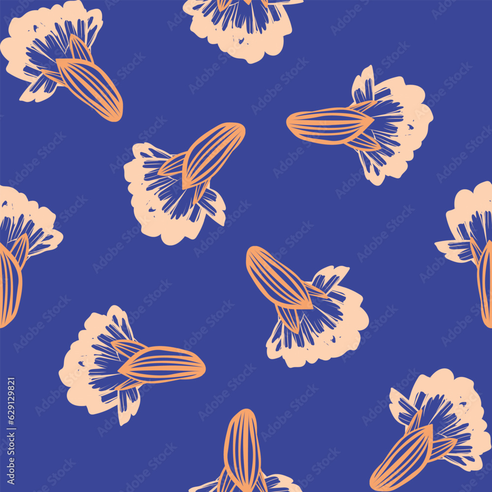 Colourful Botanical Floral Seamless Pattern Design Colourful Botanical Floral Seamless Pattern Design